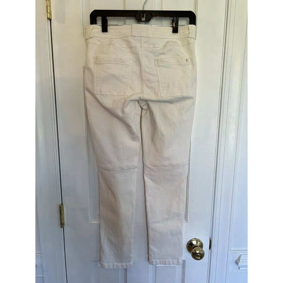 Emerson‎ Fry Mick White Ankle Zipper Jeans Size 6 - Picture 9 of 16